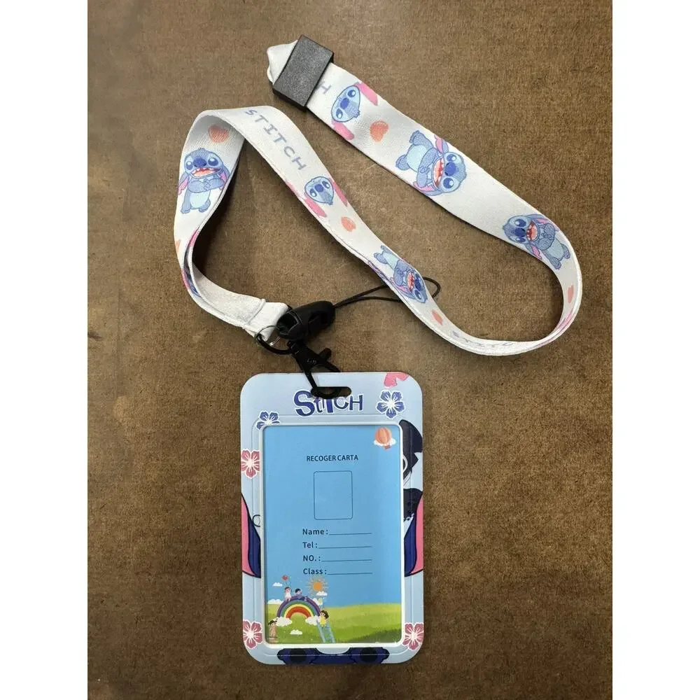 Stitch Badge ID Holder w/ Lanyard